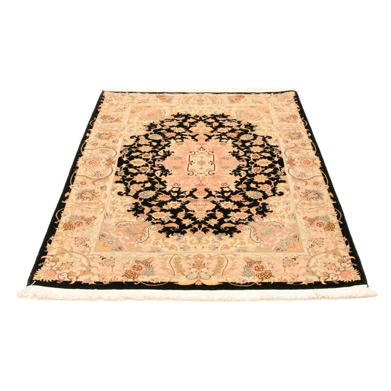 Alfombra Persa - Tabriz - Real - 154 x 104 cm - negro