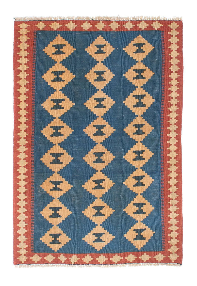 Alfombra Kelim - Oriental - 149 x 98 cm - azul