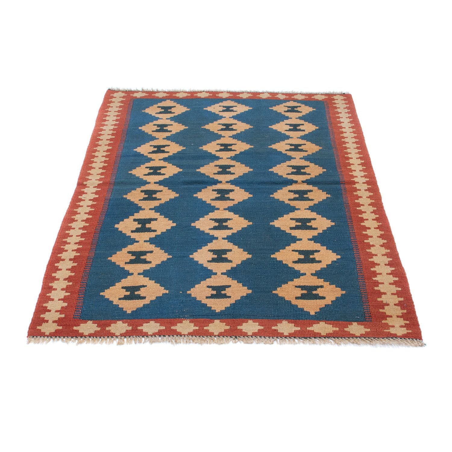 Alfombra Kelim - Oriental - 149 x 98 cm - azul