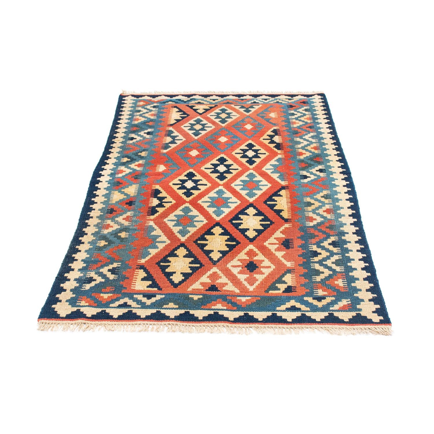 Alfombra Kelim - Oriental - 165 x 102 cm - rojo