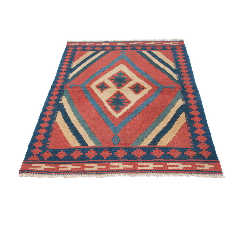 Alfombra Kelim - Oriental - 150 x 97 cm - rojo oscuro