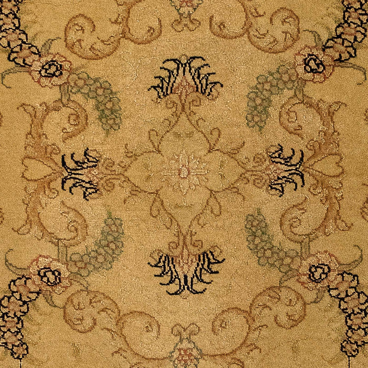 Alfombra Persa - Tabriz - Real - 116 x 83 cm - marrón
