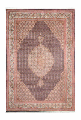 Alfombra persa - Tabriz - 300 x 198 cm - azul oscuro