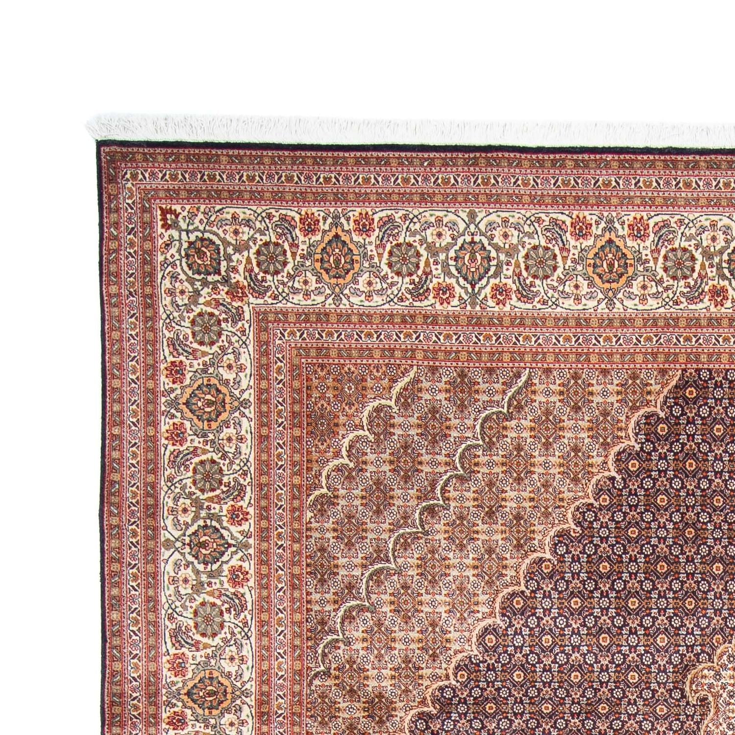 Alfombra persa - Tabriz - 300 x 198 cm - azul oscuro