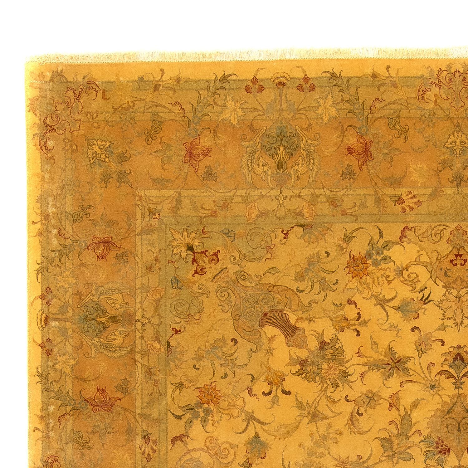 Alfombra persa - Tabriz - 347 x 252 cm - oro