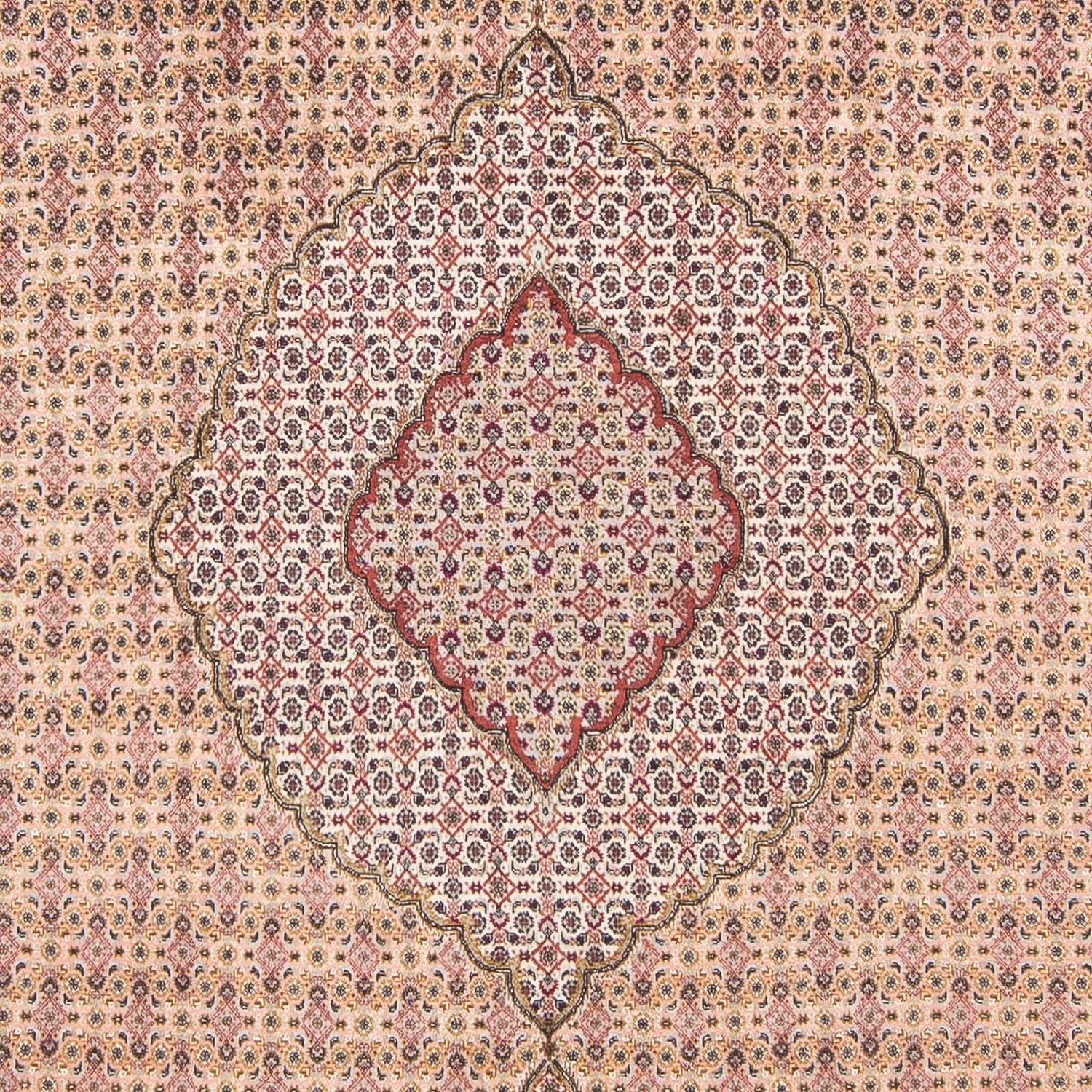 Alfombra persa - Tabriz - 288 x 197 cm - marrón claro