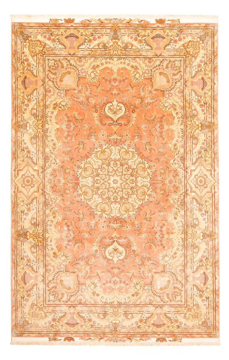 Alfombra Persa - Tabriz - Real - 310 x 202 cm - beige