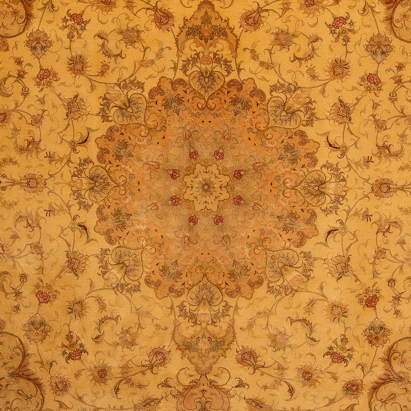 Alfombra Persa - Tabriz - Real - 346 x 258 cm - oro