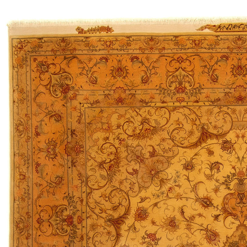 Alfombra Persa - Tabriz - Real - 346 x 258 cm - oro
