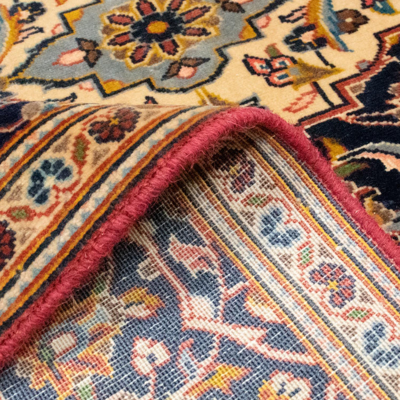 Alfombra persa - Keshan - 235 x 138 cm - rojo