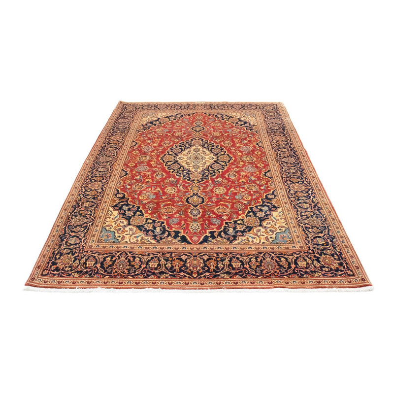 Alfombra persa - Keshan - 235 x 138 cm - rojo