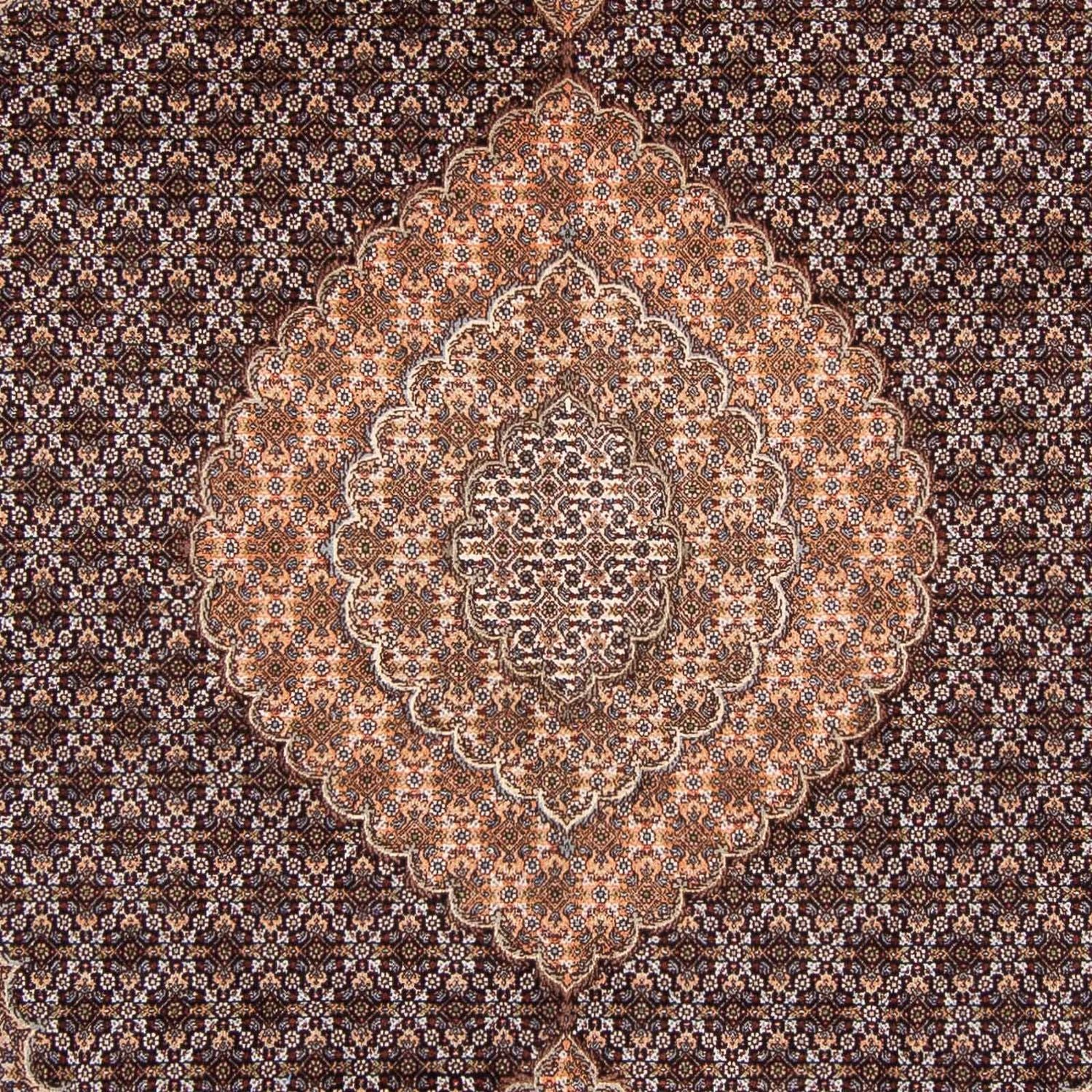 Alfombra persa - Tabriz - 293 x 202 cm - azul oscuro