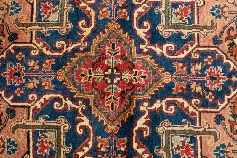 Alfombra persa - Nómada - 206 x 158 cm - salmón