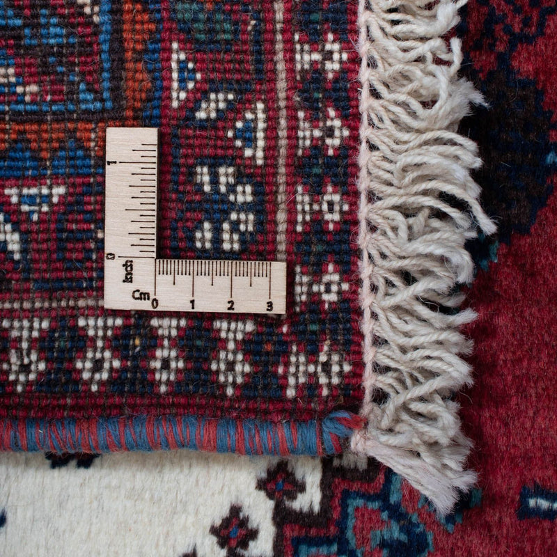 Alfombra persa - Nómada - 320 x 205 cm - rojo oscuro