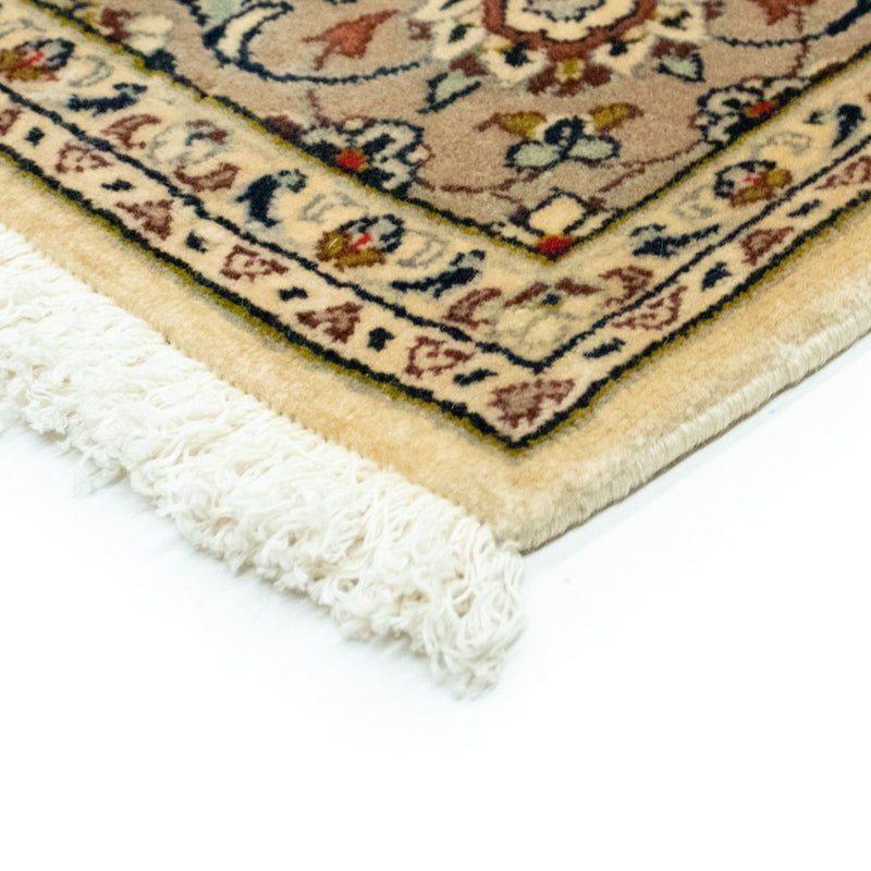 Alfombra persa - Keshan - 213 x 138 cm - beige