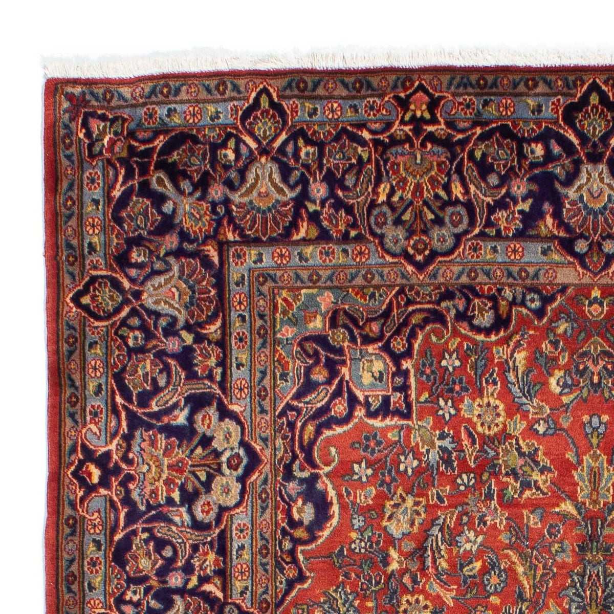Kashan Alfombra 140x222cm - Alfombra persa