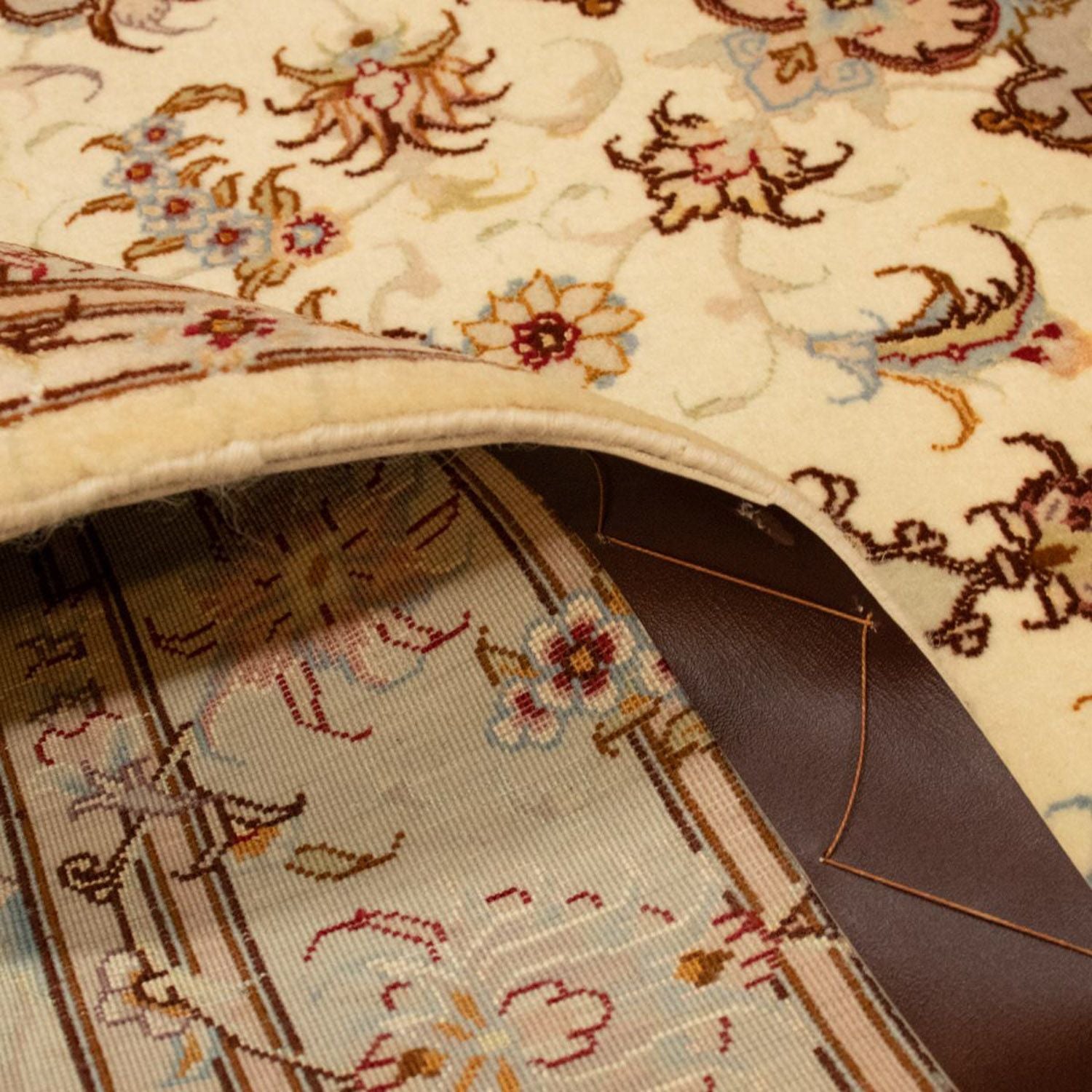 Alfombra Persa - Tabriz - Real - 152 x 101 cm - beige