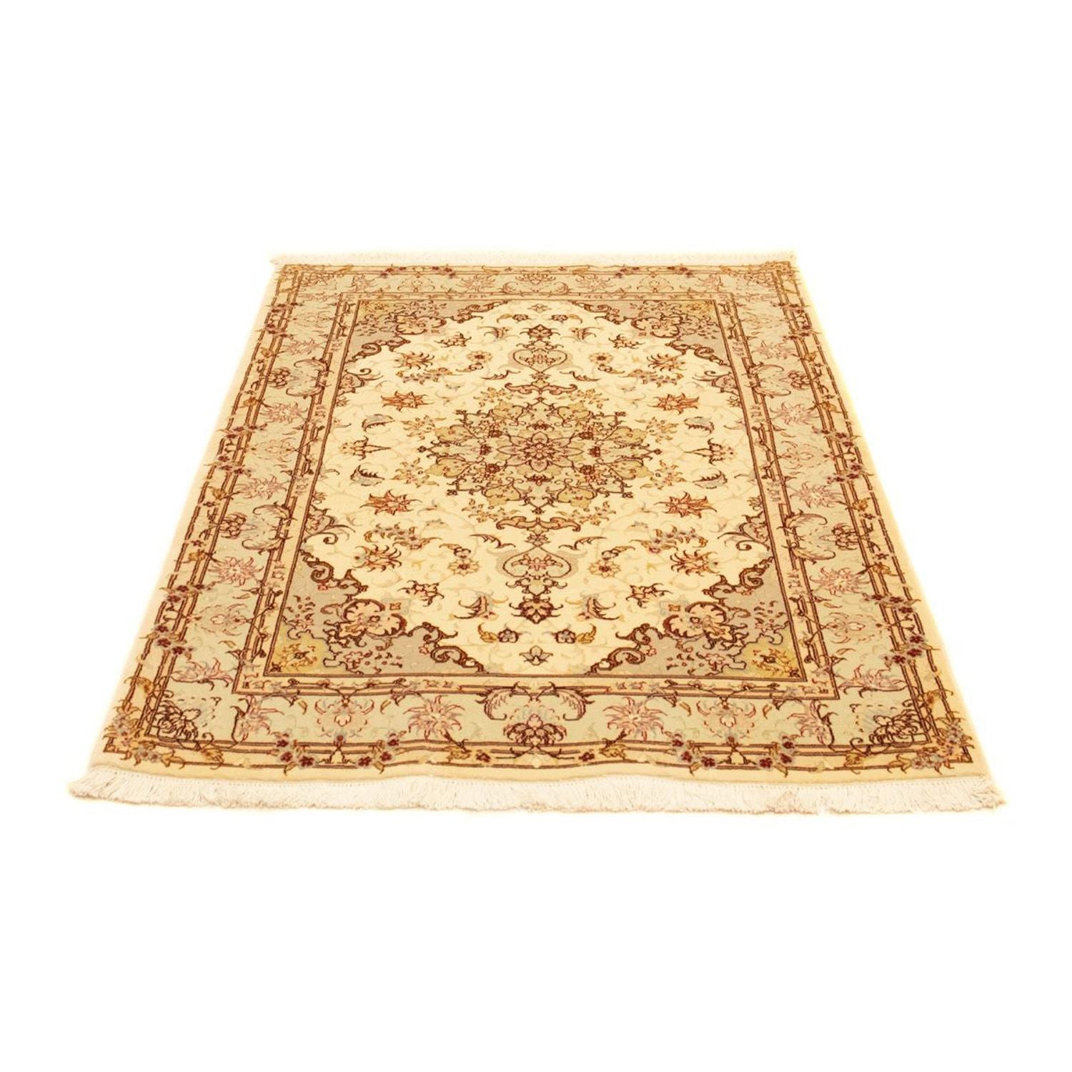 Alfombra Persa - Tabriz - Real - 152 x 101 cm - beige