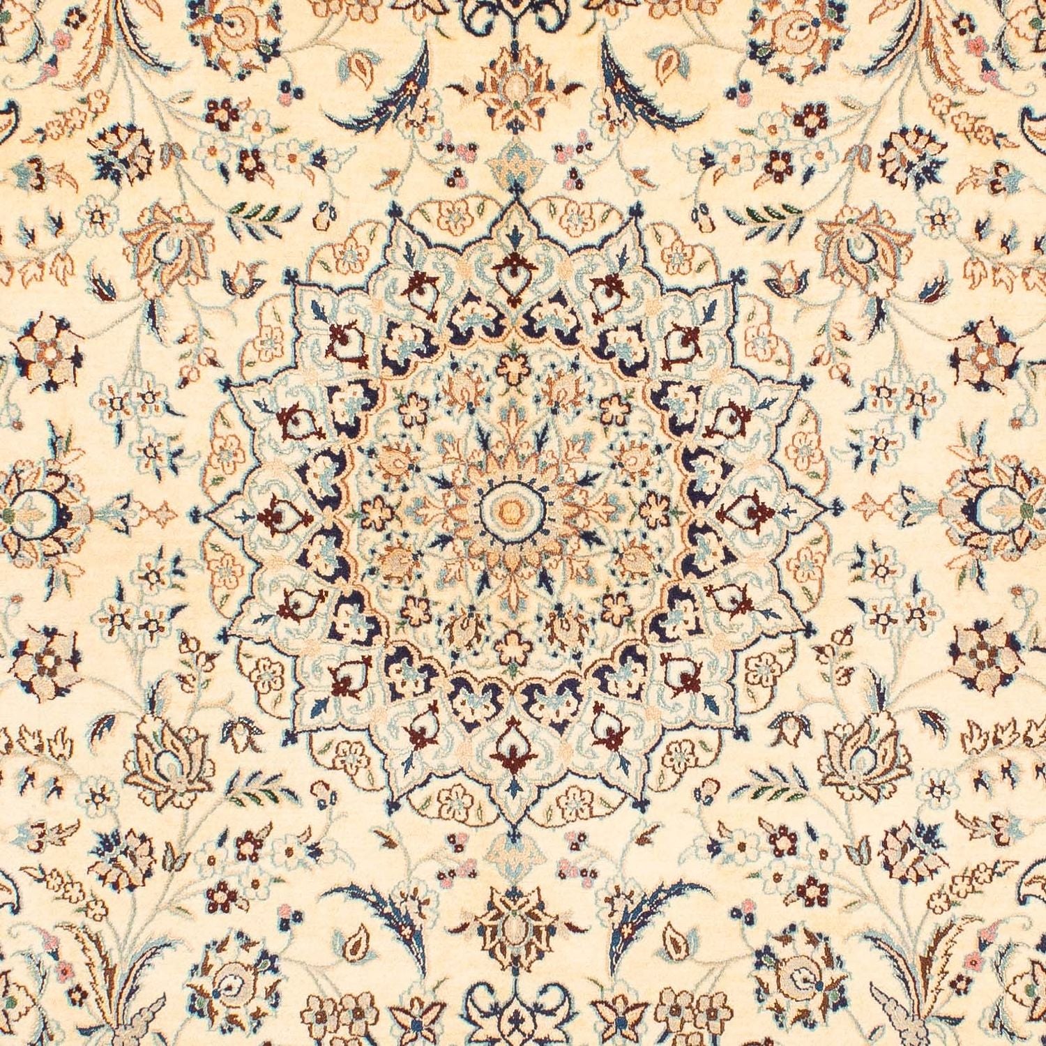 Alfombra Persa - Nain - Real - 248 x 165 cm - beige