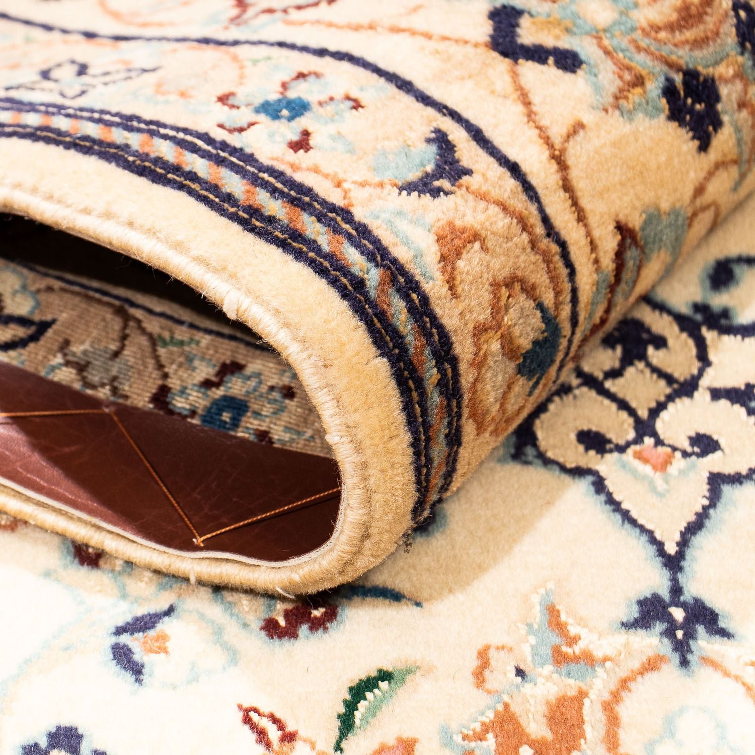 Alfombra Persa - Nain - Real - 248 x 165 cm - beige