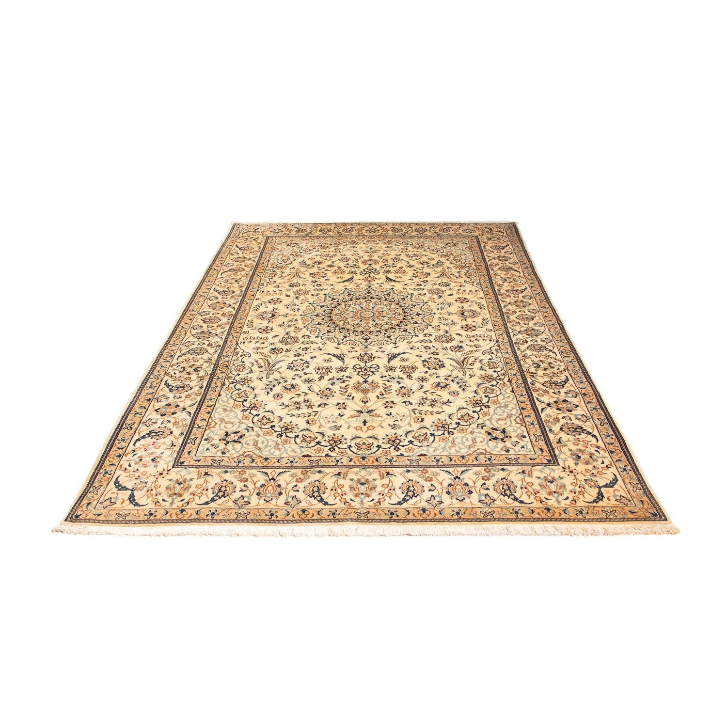 Alfombra Persa - Nain - Real - 248 x 165 cm - beige