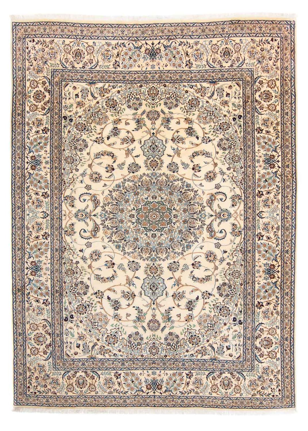 Alfombra Persa - Nain - Real - 335 x 245 cm - beige