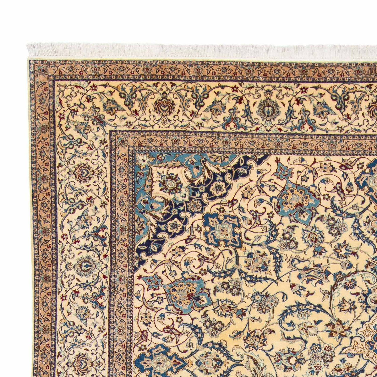 Alfombra persa - Nain - 368 x 256 cm - beige