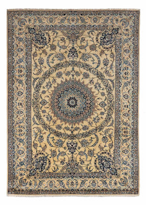 Alfombra persa - Nain - 340 x 246 cm - beige