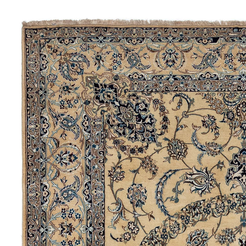 Alfombra persa - Nain - 340 x 246 cm - beige