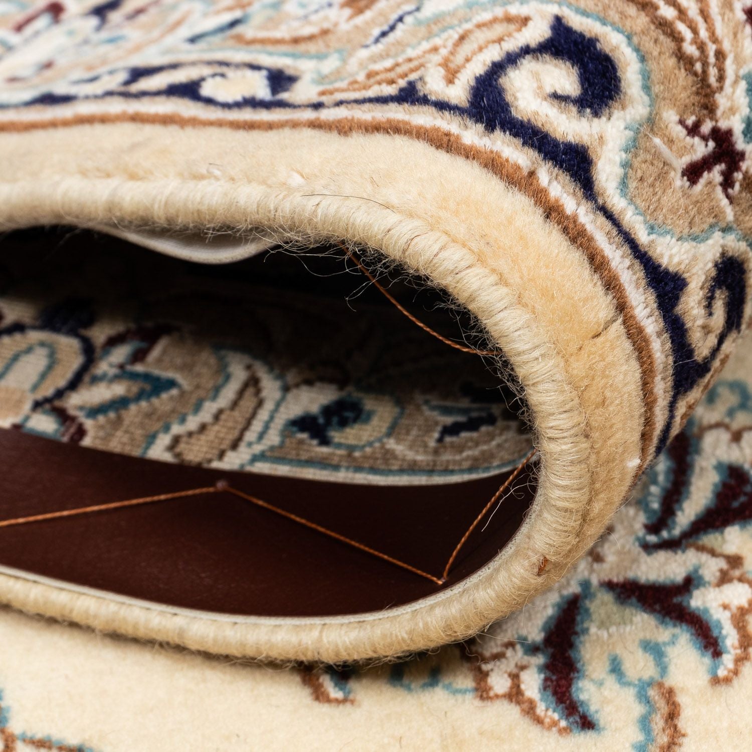 Alfombra persa - Nain - 340 x 246 cm - beige