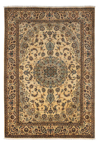 Alfombra persa - Nain - 359 x 241 cm - beige
