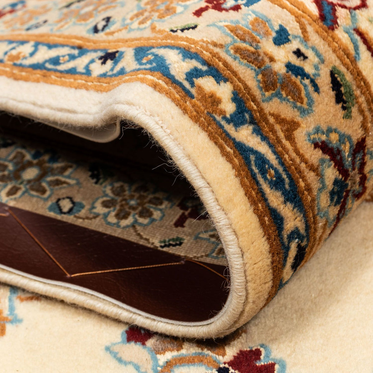 Alfombra persa - Nain - 359 x 241 cm - beige