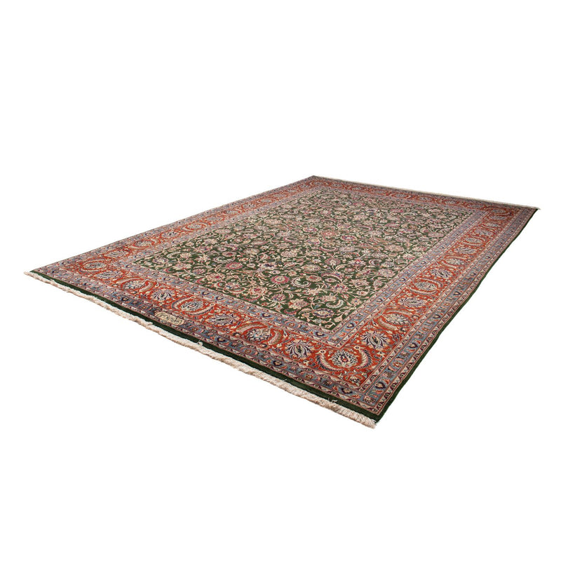 Alfombra persa - Clásica - 338 x 250 cm - verde oscuro