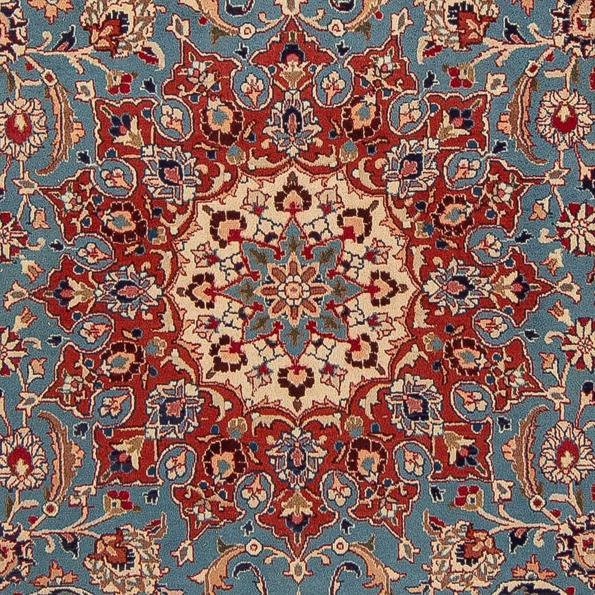 Alfombra persa - Clásica - 344 x 245 cm - turquesa