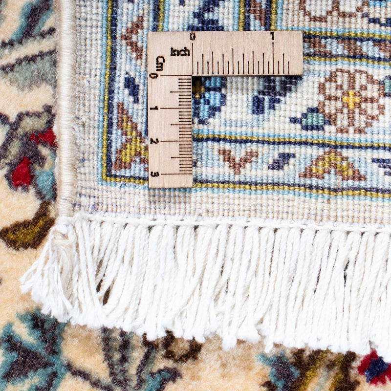 Alfombra persa - Keshan - 216 x 142 cm - beige