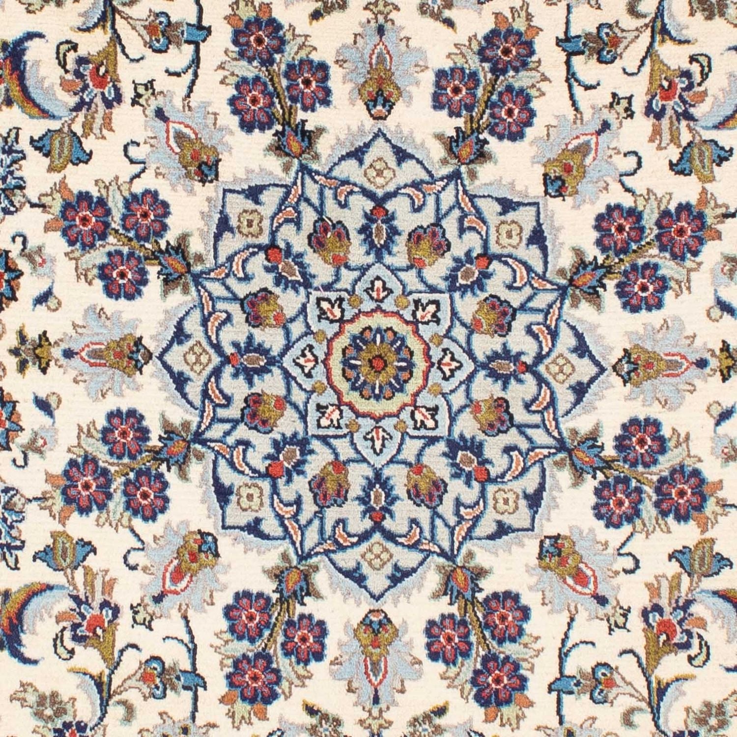 Alfombra persa - Keshan - 240 x 158 cm - beige