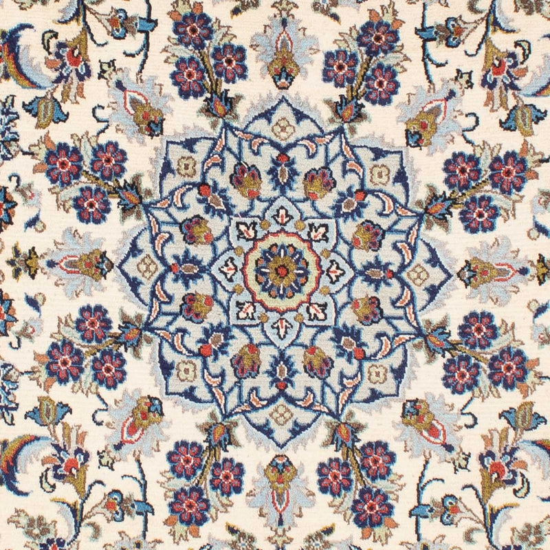 Alfombra persa - Keshan - 240 x 158 cm - beige