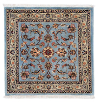 Alfombra persa - Clásica cuadrado  - 100 x 98 cm - azul