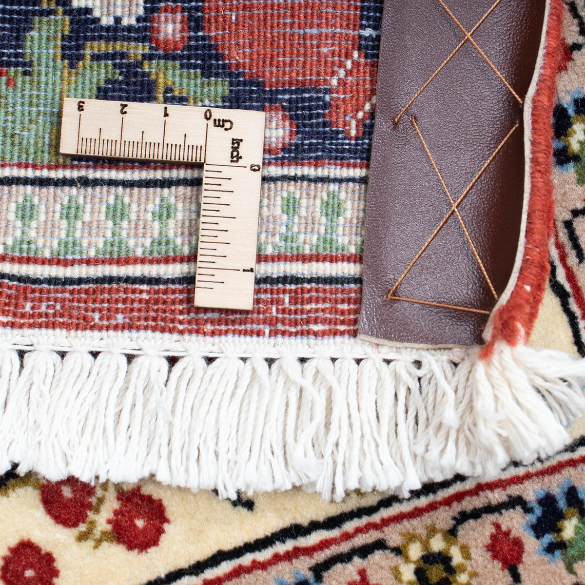 Alfombra persa - Clásica - 104 x 63 cm - rojo oscuro