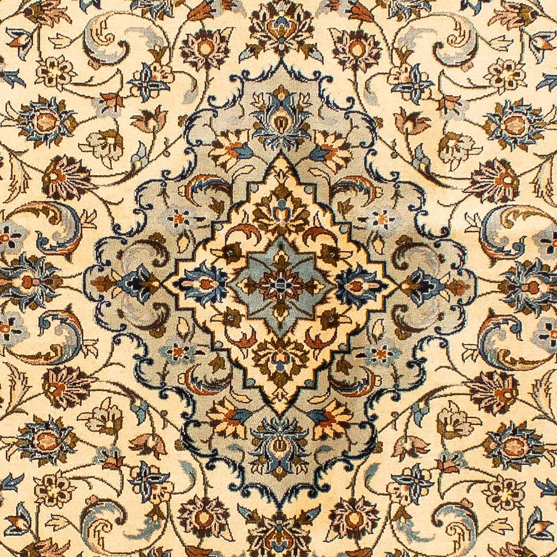 Alfombra persa - Keshan - 238 x 162 cm - beige