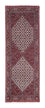 Alfombra de pasillo Alfombra persa - Bidjar - 207 x 73 cm - rojo claro