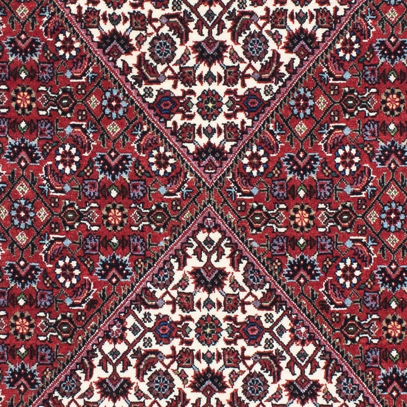 Alfombra de pasillo Alfombra persa - Bidjar - 207 x 73 cm - rojo claro