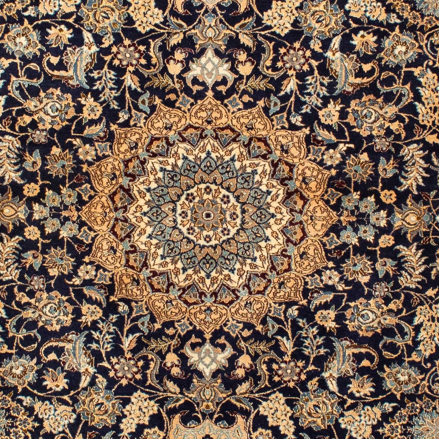 Alfombra persa - Bidjar - 202 x 140 cm - marrón claro