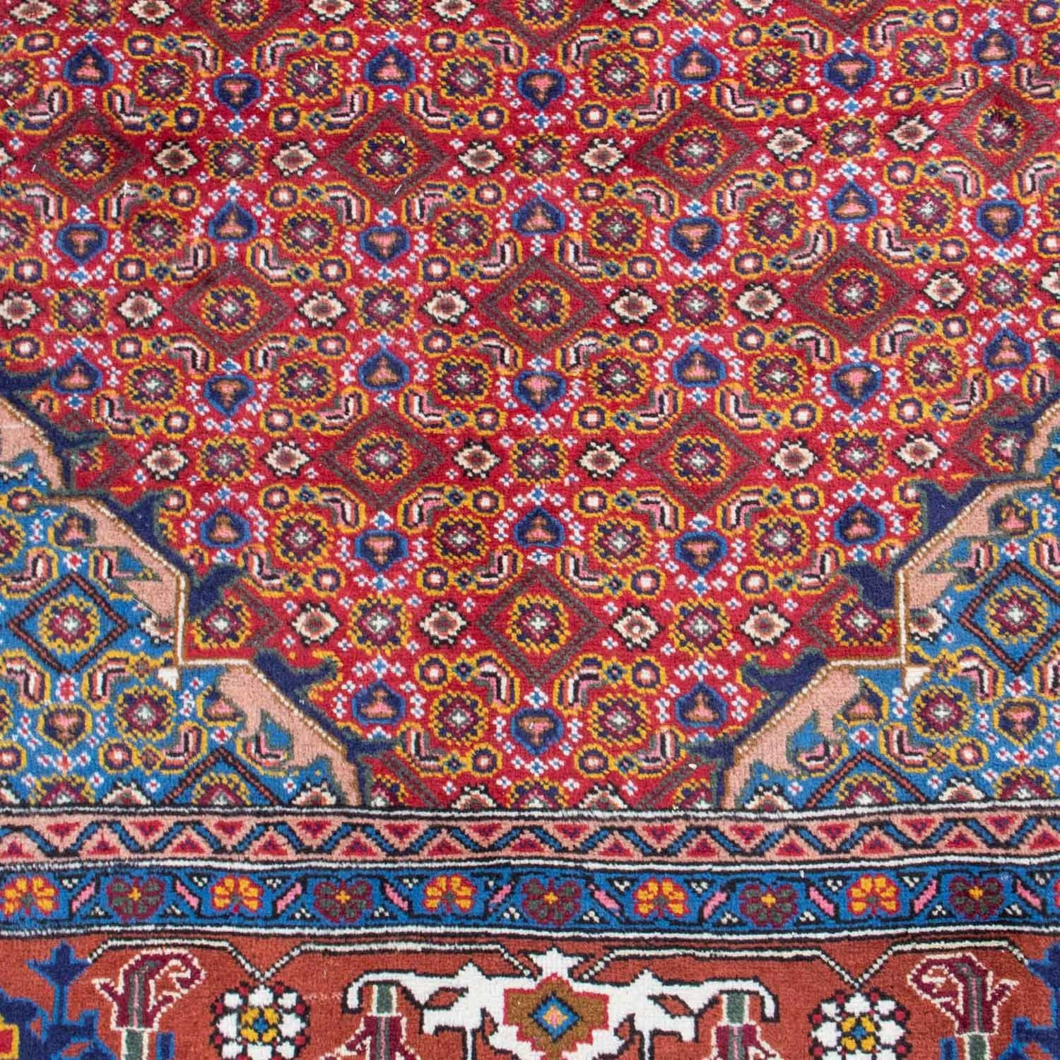 Alfombra persa - Ghom - 295 x 208 cm - rojo
