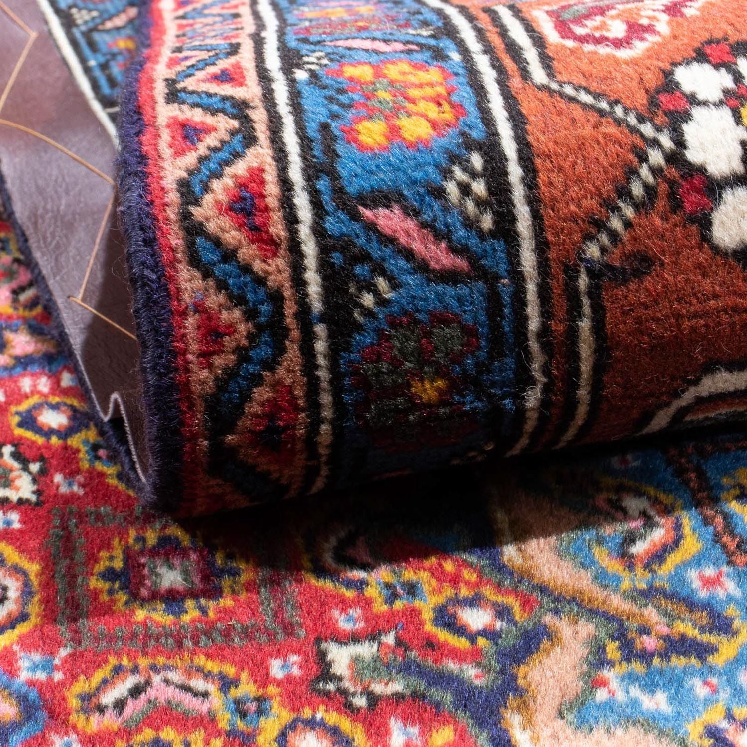 Alfombra persa - Ghom - 295 x 208 cm - rojo
