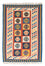 Alfombra Kelim - Oriental - 145 x 100 cm - azul