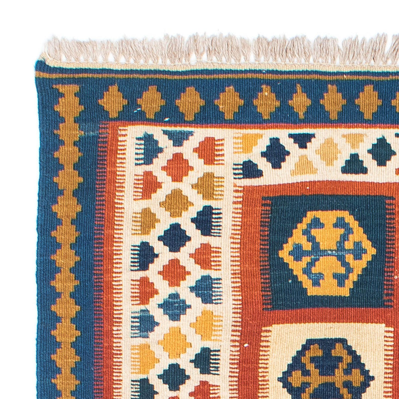 Alfombra Kelim - Oriental - 145 x 100 cm - azul