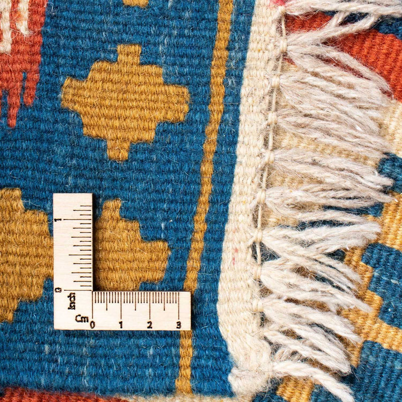 Alfombra Kelim - Oriental - 145 x 100 cm - azul