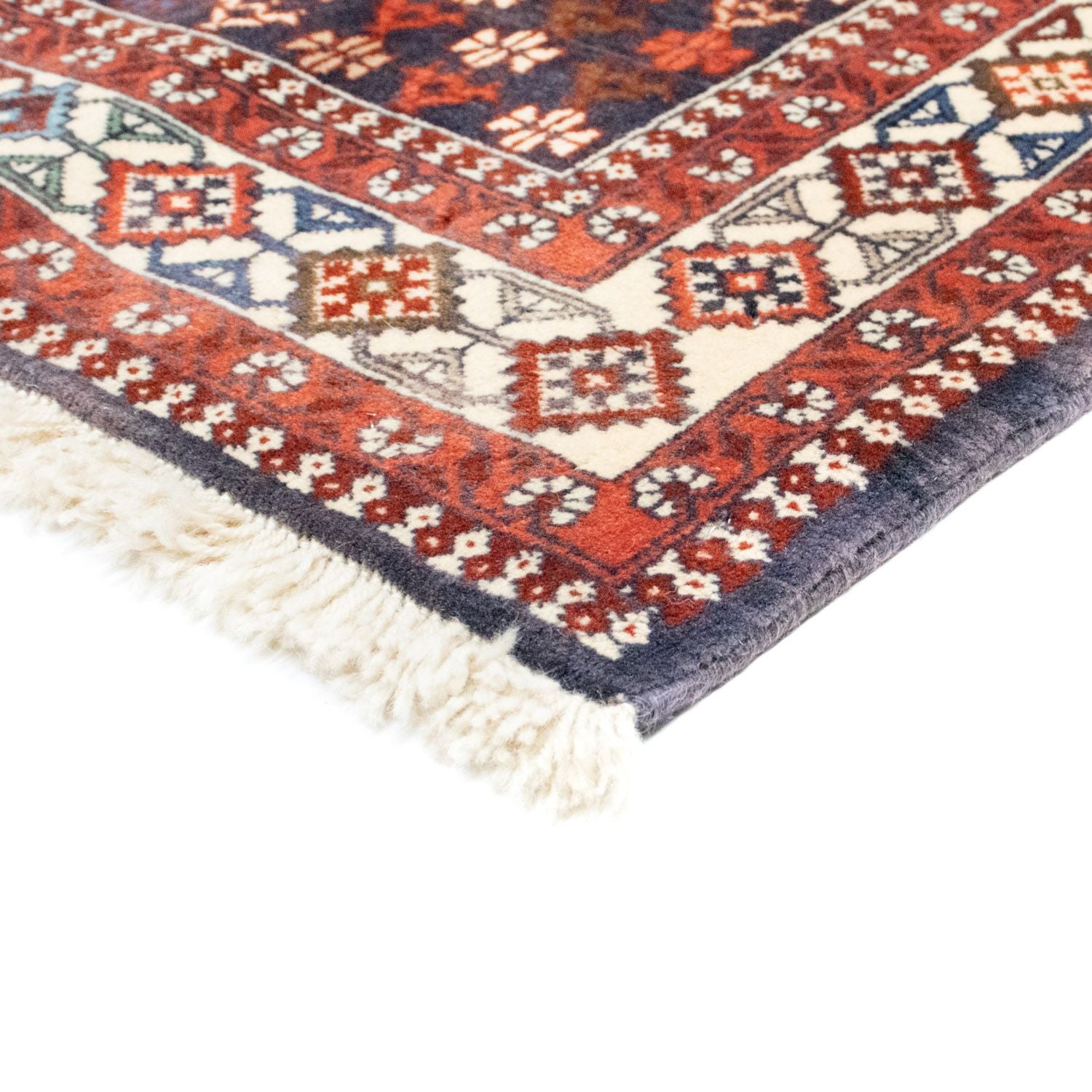 Alfombra persa - Nómada - 225 x 150 cm - rojo