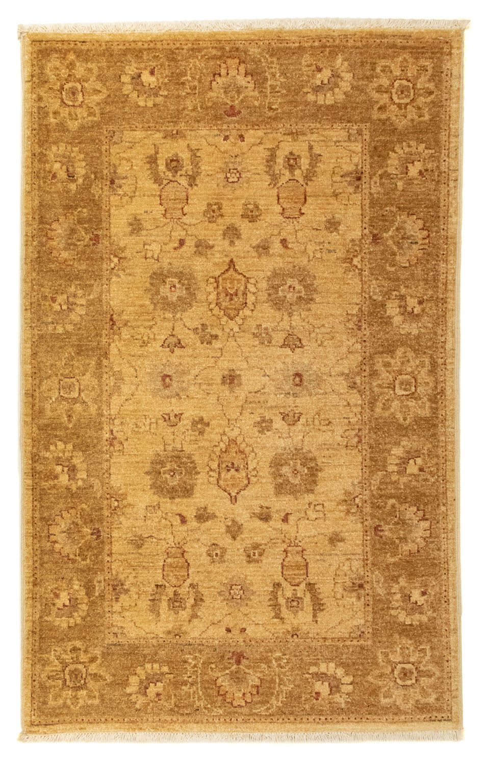 Alfombra Ziegler - 120 x 77 cm - beige oscuro